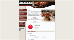 Desktop Screenshot of bistro821.com